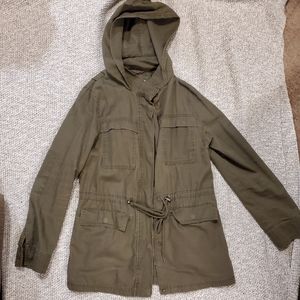 Womens army green jacket